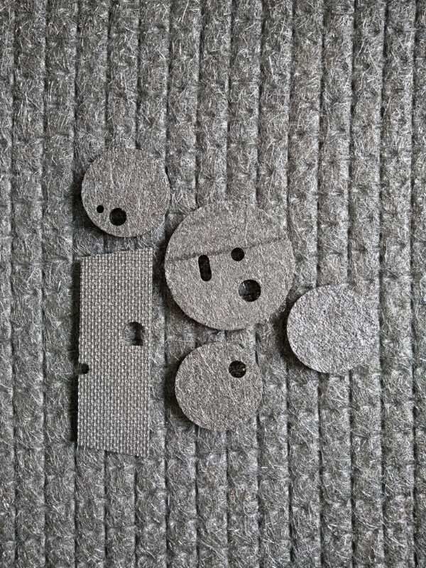 烧结毡使用时各层在高温下有何转变？？？